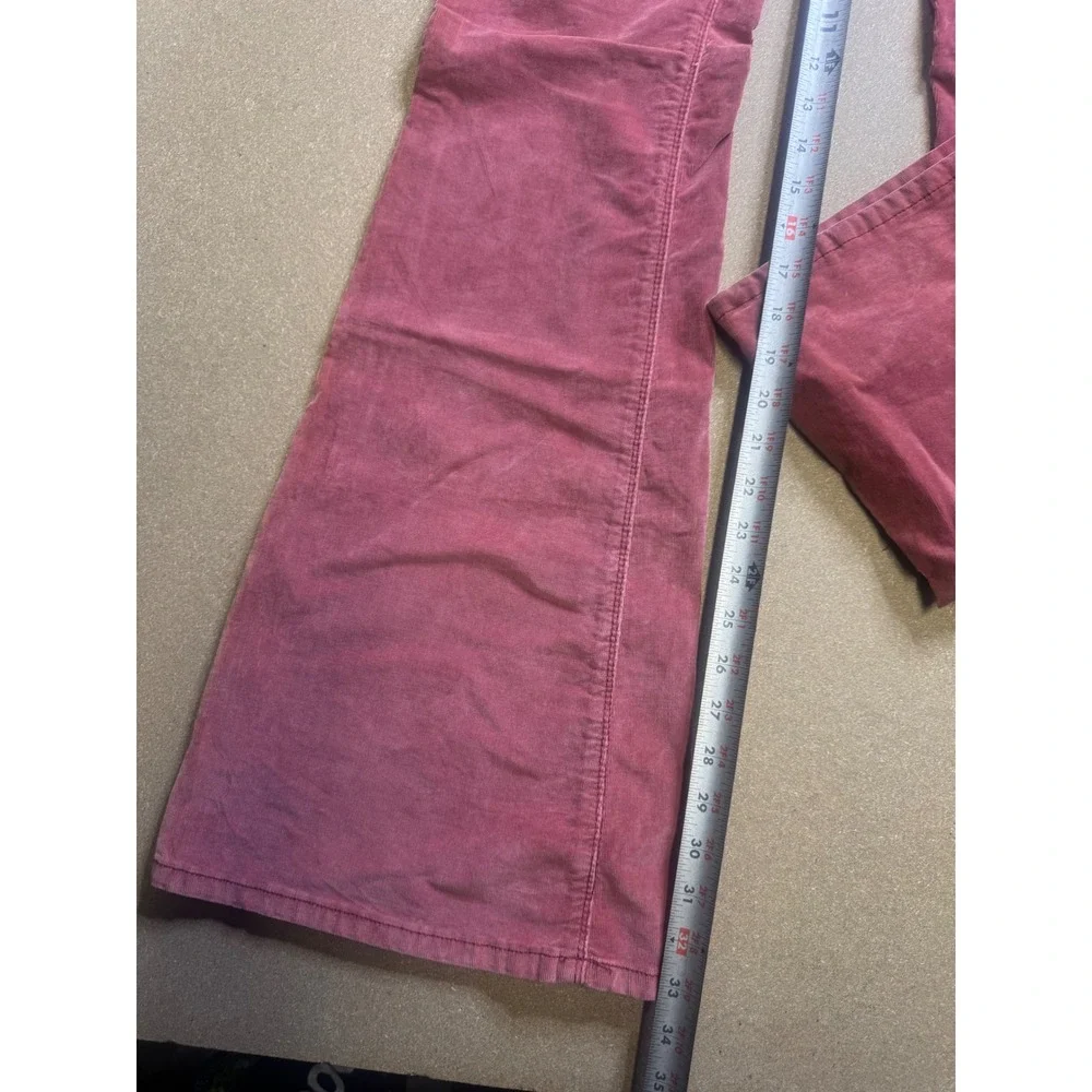 Free People Crimson‎ Corduroy Flare Pants Size 30